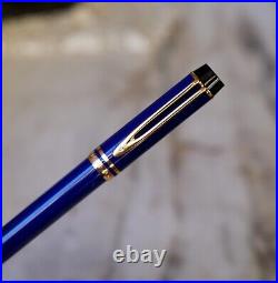 Rare Fountain Pen Waterman Man 100 Special Edition World Cup Gold Nib 18K