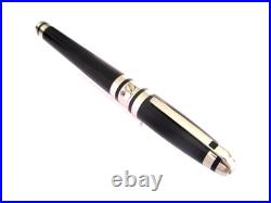 Rare Fountain Pen of Prestige S. T. Dupont Olympio XL Black Chinese Lacquer MX663