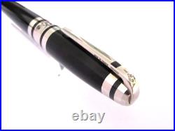 Rare Fountain Pen of Prestige S. T. Dupont Olympio XL Black Chinese Lacquer MX663
