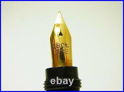 Rare French DROUET Paris BCHR Safety Fountain Pen Flexible 18ct F Nib SERVICED