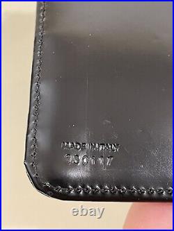 Rare Giorgio Armani Vintage 2000 Agenda Wallet Brand New With Pen