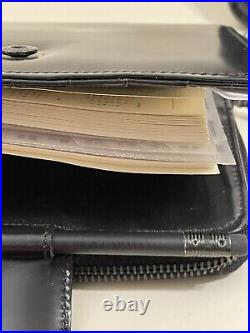 Rare Giorgio Armani Vintage 2000 Agenda Wallet Brand New With Pen