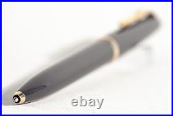 Rare Gray & Gold 1966 Montblanc Lever Ballpoint Pen # 38 / New Giant Refill