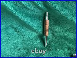 Rare Handmade Exotic Made Sierra Vista Style, Spalted Maple Wood Rollerball Pen