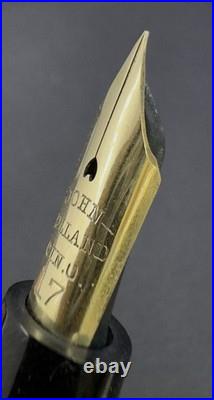 Rare Huge John Holland 17 14k Fine Nib, Feed, Grip Section Used, Parts