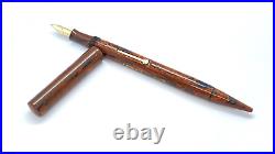 Rare! Johnnie Walker Combo Pen, By Macniven & Cameron, Semi Flex, 14k Broad Nib