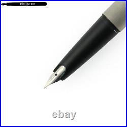 Rare LAMY 25P Fountain Pen in Silver-Black with F, M, FK or OB nib / W. Germany