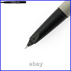 Rare LAMY 25P Fountain Pen in Silver-Black with F, M, FK or OB nib / W. Germany