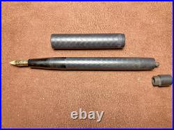 Rare Large Hard Rubber Autofiller Fountain Pen Butter Flexible Nib Rare Large Hard Rubber Autofiller Fountain Pen Butter Flexible Nib