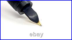 Rare! Late Waterman Safety Pen, Black Hard Rubber, 14k Medium Nib, USA