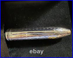 Rare Limited Edition Black Etched Cross Townsend Rollerball Pen In Luxury Box