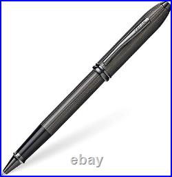 Rare Limited Edition Matte Black Pvd Cross Townsend Rollerball Pen $400 Gift