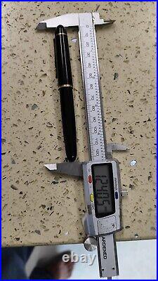 Rare MINT PELIKAN 140 BLACK Fountain Pen- 14C 585 Nib- Used