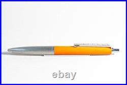 Rare MONTBLANC Carrera N° 592 in ORANGE & STEEL Ballpoint pen with new refill