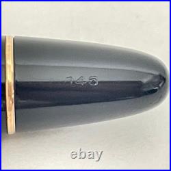 Rare MONTBLANC No. 146 Telescope 1950s Fountain Pen EF Nib