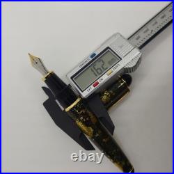 Rare Maki-e Style Fountain Pen Gold Leaf Lacquer Art Japan
