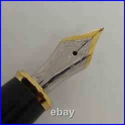 Rare Maki-e Style Fountain Pen Gold Leaf Lacquer Art Japan