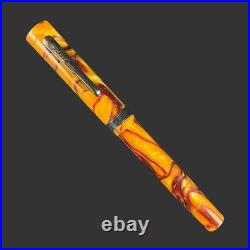 Rare Mint New Condition Endur Vintage Conklin Orange Pearlized Ball Point Pen