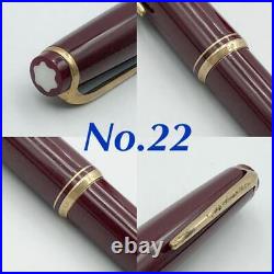 Rare Montblanc 251 Mechanical Pencil No22 Fountain Pen 14K Nib