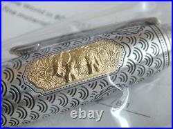 Rare Montblanc Around the World in 80 Days 811 18K Solid Gold Fountain Pen