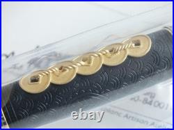 Rare Montblanc Around the World in 80 Days 811 18K Solid Gold Fountain Pen