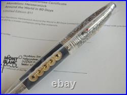 Rare Montblanc Around the World in 80 Days 811 18K Solid Gold Fountain Pen