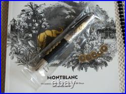 Rare Montblanc Around the World in 80 Days 811 18K Solid Gold Fountain Pen