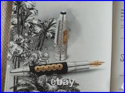 Rare Montblanc Around the World in 80 Days 811 18K Solid Gold Fountain Pen