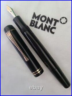 Rare Montblanc Celluloid, 134, 14C, Gold Nib Fountain Pen from 1930's to 1945's