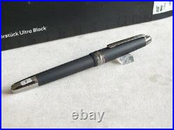 Rare Montblanc Meisterstück Edition Ultra Black Classique 145 Fountain Pen