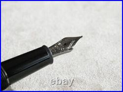 Rare Montblanc Meisterstück Edition Ultra Black Classique 145 Fountain Pen
