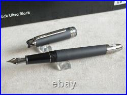 Rare Montblanc Meisterstück Edition Ultra Black Classique 145 Fountain Pen