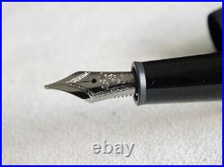 Rare Montblanc Meisterstück Edition Ultra Black Classique 145 Fountain Pen