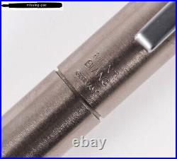 Rare Montblanc Noblesse Cartridges Fountain Pen in Silver with B-nib