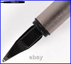 Rare Montblanc Noblesse Cartridges Fountain Pen in Silver with B-nib