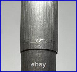 Rare Montblanc Turbo Fountain Pen M Nib Brushed Finish Germany + Pen Case