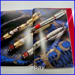 Rare Montegrappa Opera Tribute Invito a la Traviata LE 344 FP 18K Gold Med NIB