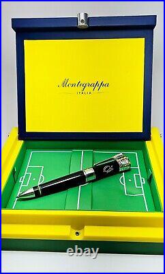 Rare! Montegrappa Pele P-10 Limited Edition 608/1940 Ballpoint Pen Isicpbsc
