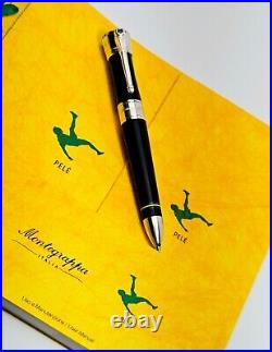 Rare! Montegrappa Pele P-10 Limited Edition 608/1940 Ballpoint Pen Isicpbsc