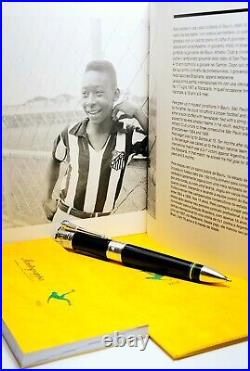 Rare! Montegrappa Pele P-10 Limited Edition 608/1940 Ballpoint Pen Isicpbsc