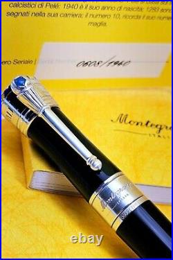 Rare! Montegrappa Pele P-10 Limited Edition 608/1940 Ballpoint Pen Isicpbsc
