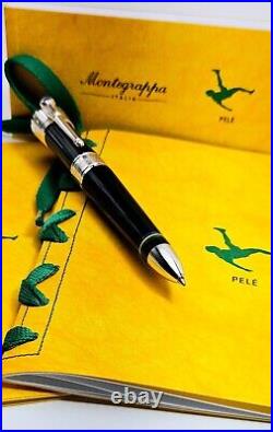 Rare! Montegrappa Pele P-10 Limited Edition 608/1940 Ballpoint Pen Isicpbsc