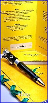 Rare! Montegrappa Pele P-10 Limited Edition 608/1940 Ballpoint Pen Isicpbsc