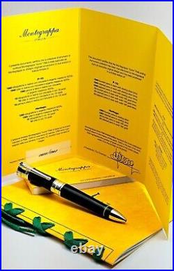 Rare! Montegrappa Pele P-10 Limited Edition 608/1940 Ballpoint Pen Isicpbsc