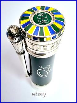Rare! Montegrappa Pele P-10 Limited Edition 639/1940 Fountain Pen Broad Nib