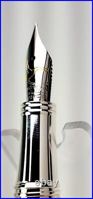 Rare! Montegrappa Pele P-10 Limited Edition 647/1940 Fountain Pen Fine Nib Rare! Montegrappa Pele P-10 Limited Edition 647/1940 Fountain Pen Fine Nib