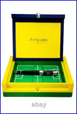 Rare! Montegrappa Pele P-10 Limited Edition 647/1940 Fountain Pen Fine Nib Rare! Montegrappa Pele P-10 Limited Edition 647/1940 Fountain Pen Fine Nib