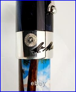 Rare! Montegrappa St Moritz 2010 Summer Golf Fountain Pen Medium Nib Issmlr