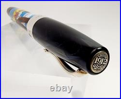 Rare! Montegrappa St Moritz 2010 Summer Golf Fountain Pen Medium Nib Issmlr