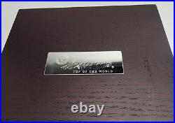 Rare! Montegrappa St Moritz 2010 Summer Golf Fountain Pen Medium Nib Issmlr